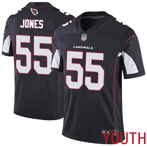 Arizona Cardinals Limited Black Youth Chandler Jones Alternate Jersey NFL Football #55 Vapor Untouchable->youth nfl jersey->Youth Jersey